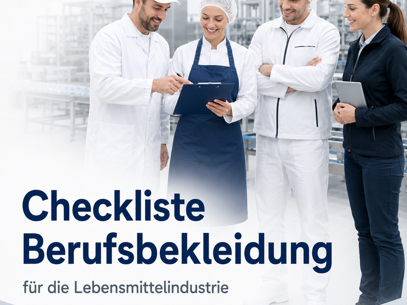 Titelbild Berufsbekleidung in der Lebensmittelindustrie
